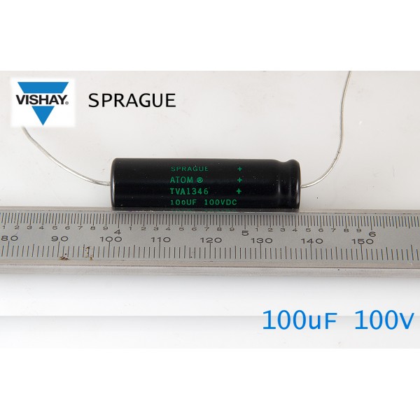 Sprague Atom    100uF/100V